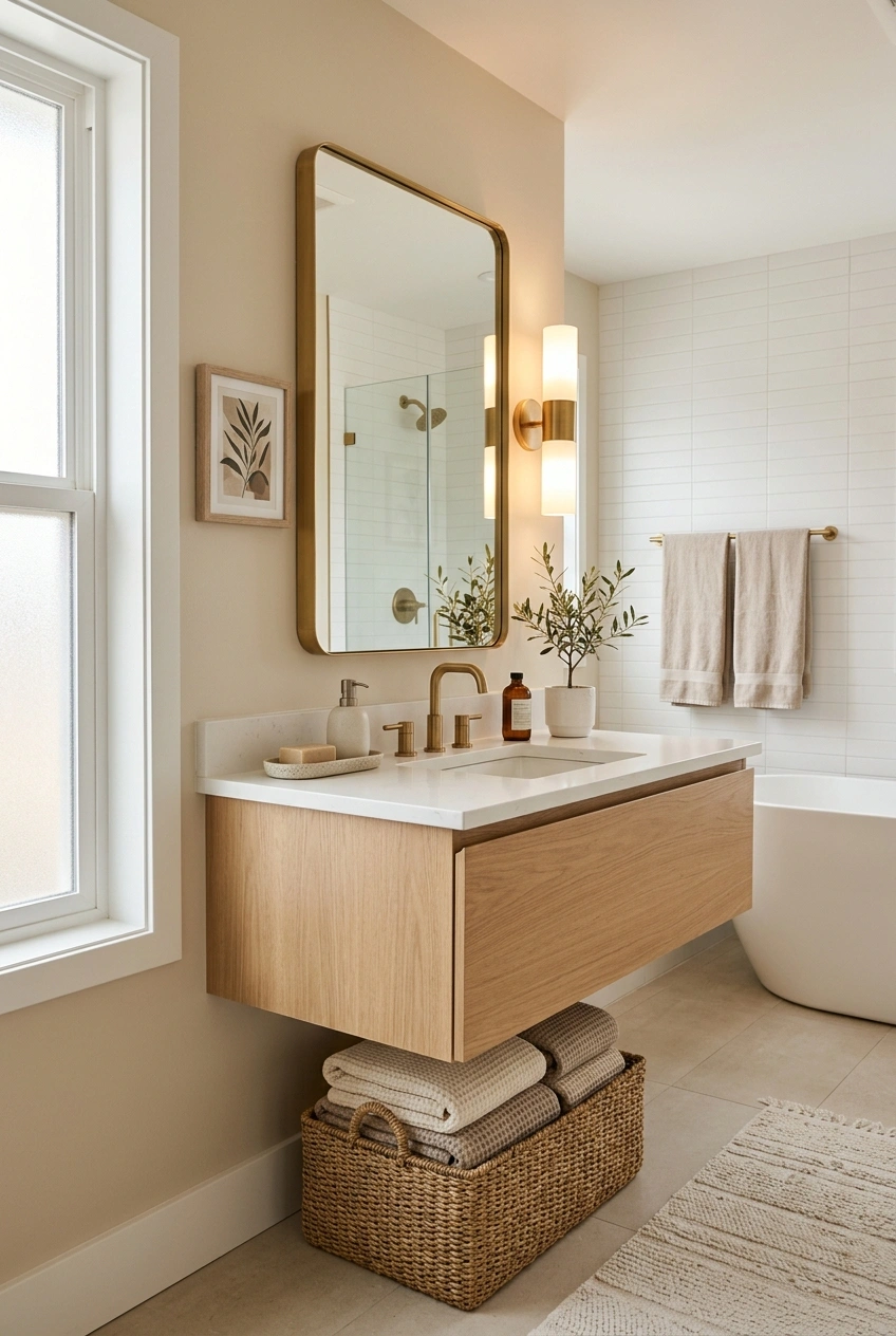 A bathroom can feel dated or unfinished even when the main fixtures are still in good shape.